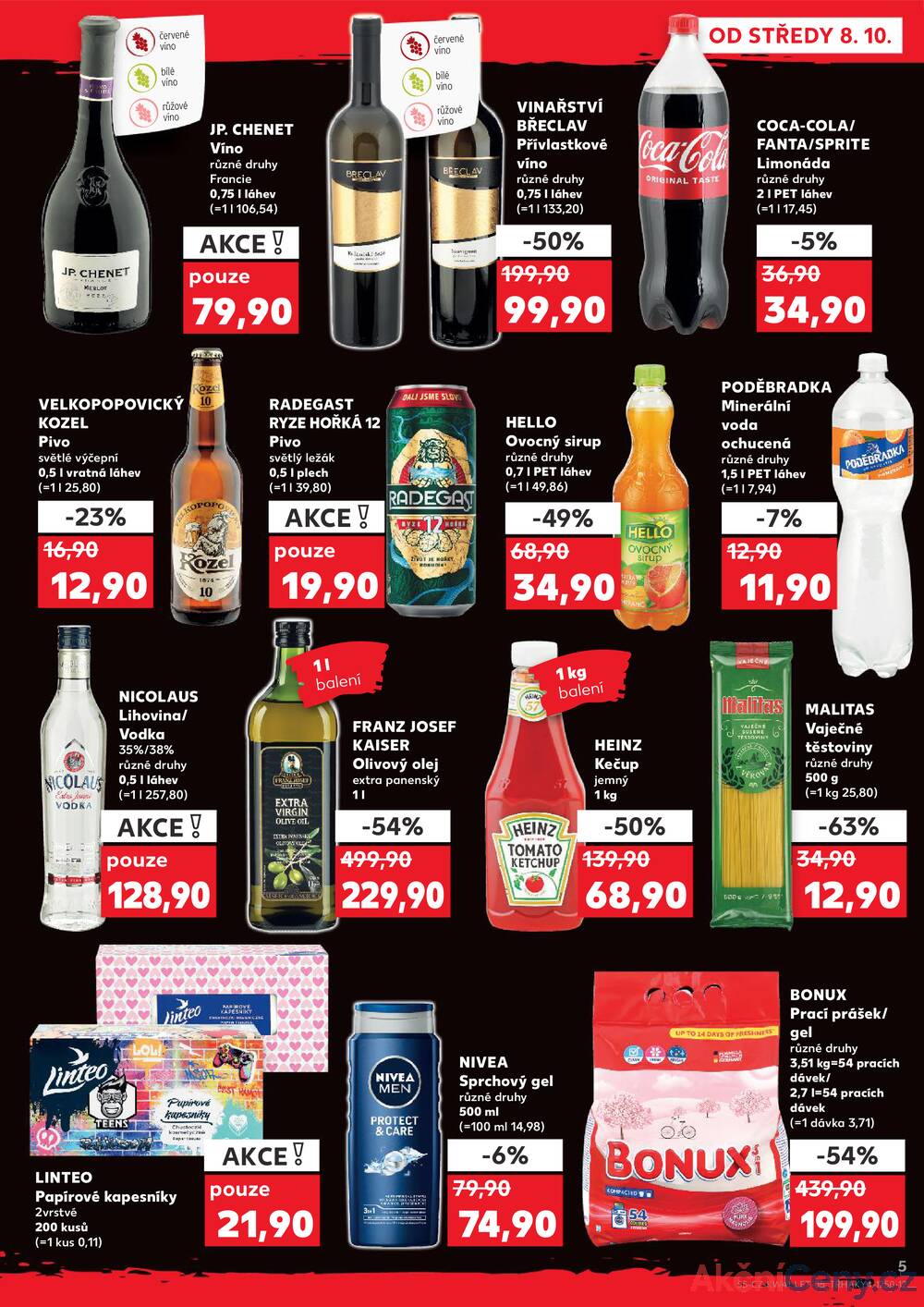 Leták Kaufland - Kaufland 8.10. - 14.10. - Kaufland - Ostrava - Poruba - strana 5