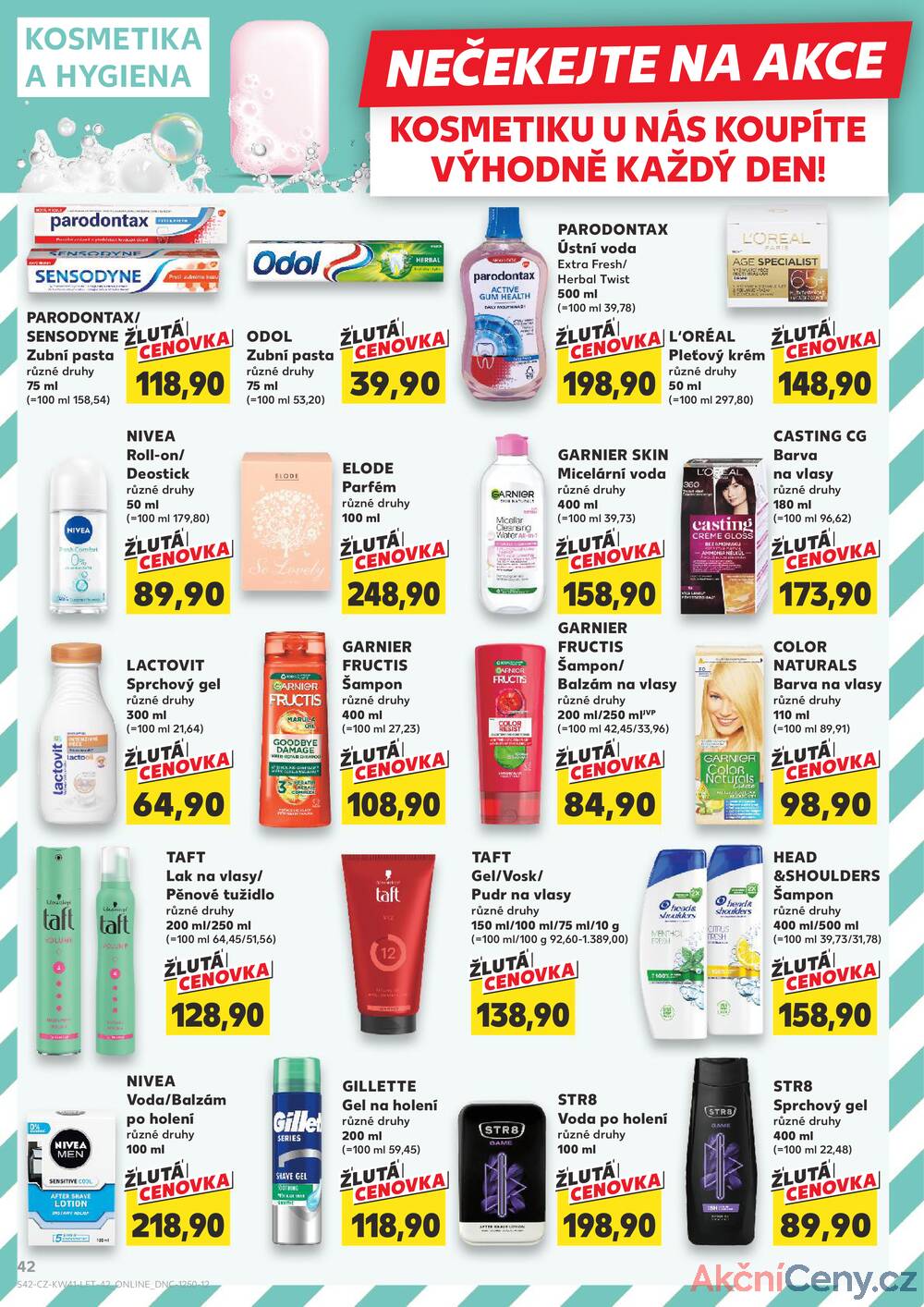 Leták Kaufland - Kaufland 8.10. - 14.10. - Kaufland - Bruntál - strana 42