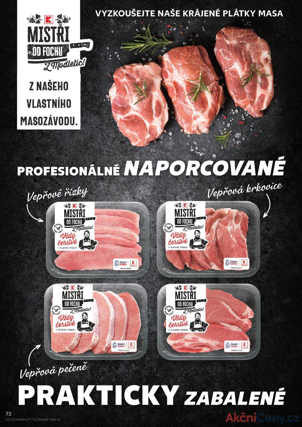 Leták Kaufland - Kaufland 8.10. - 14.10. - Kaufland - Zábřeh na Moravě - strana 72