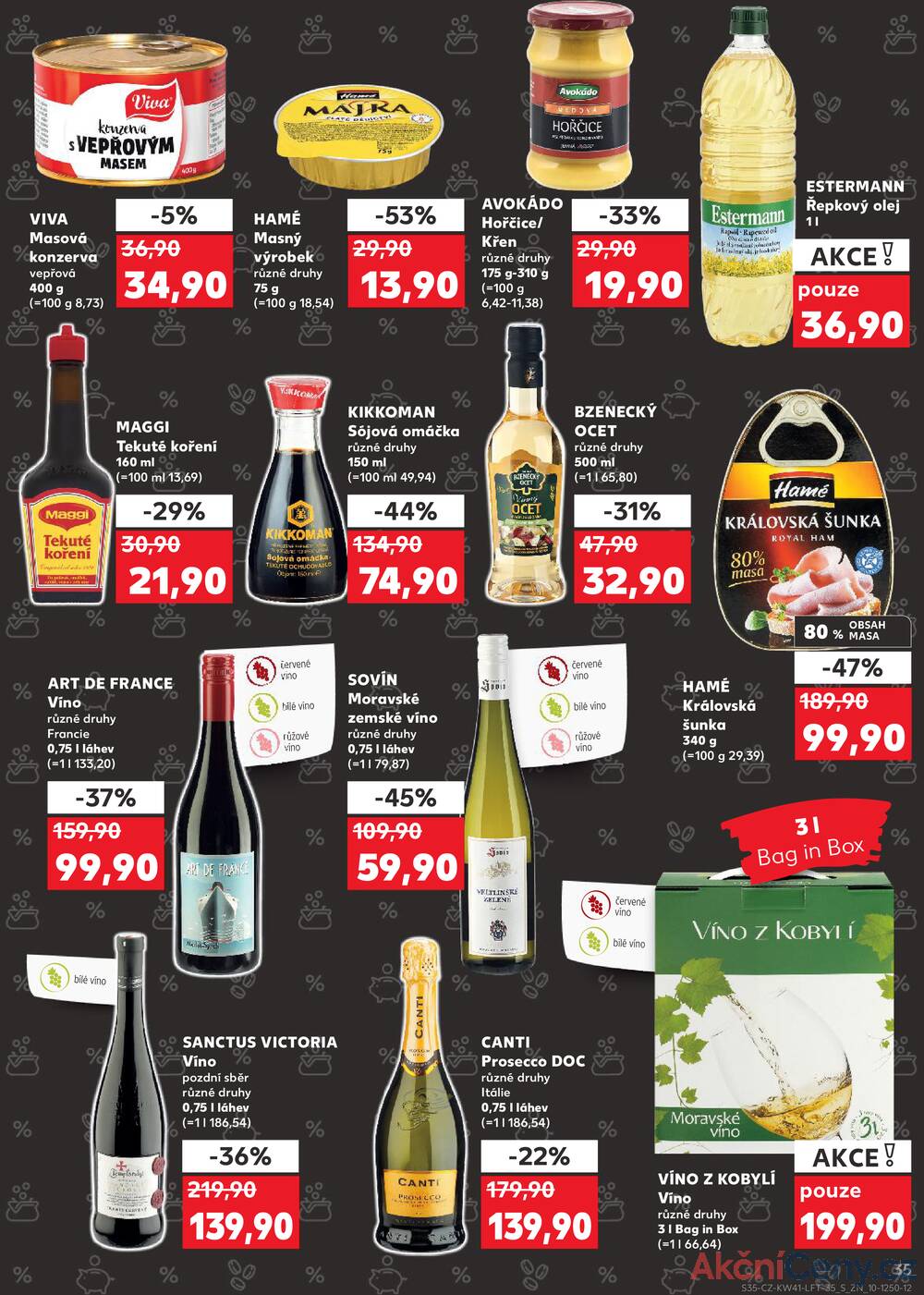 Leták Kaufland - Kaufland 8.10. - 14.10. - Kaufland - Kopřivnice - strana 35