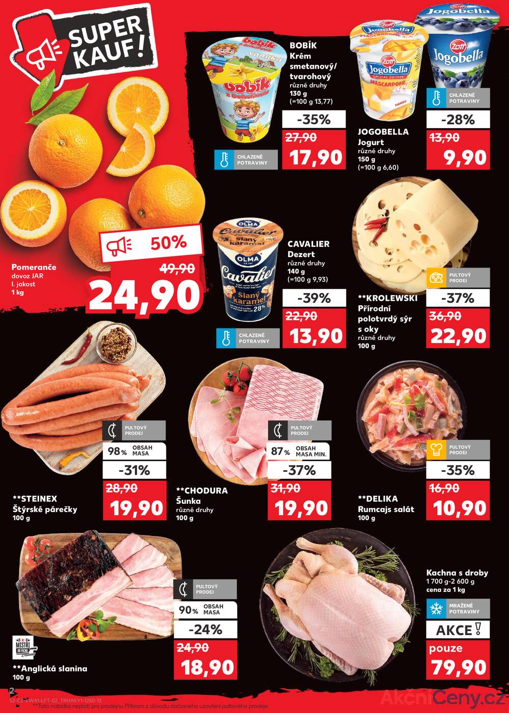 Leták Kaufland - Kaufland 8.10. - 14.10. - Kaufland - Šternberk - strana 2