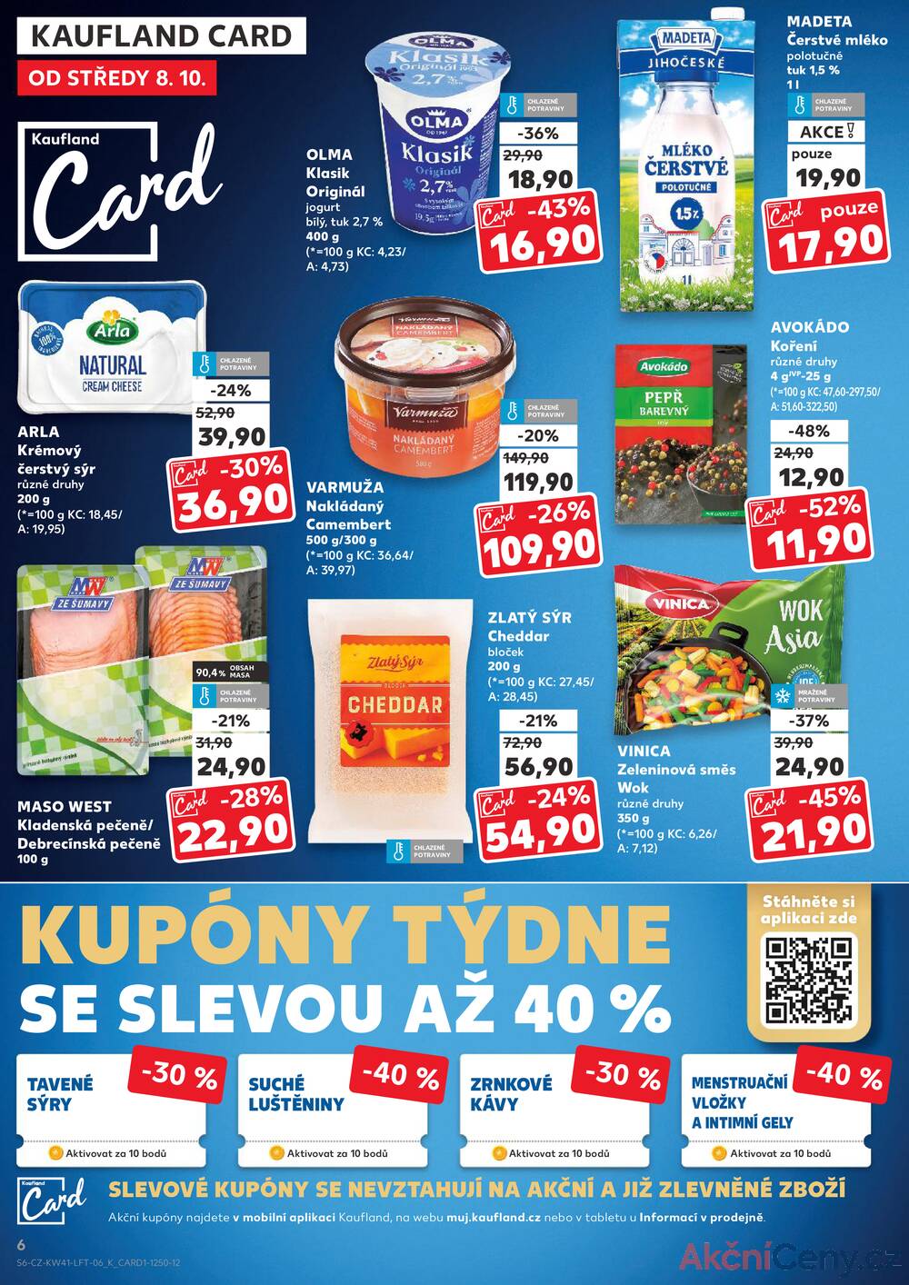 Leták Kaufland - Kaufland 8.10. - 14.10. - Kaufland - Brandýs nad Labem - strana 6