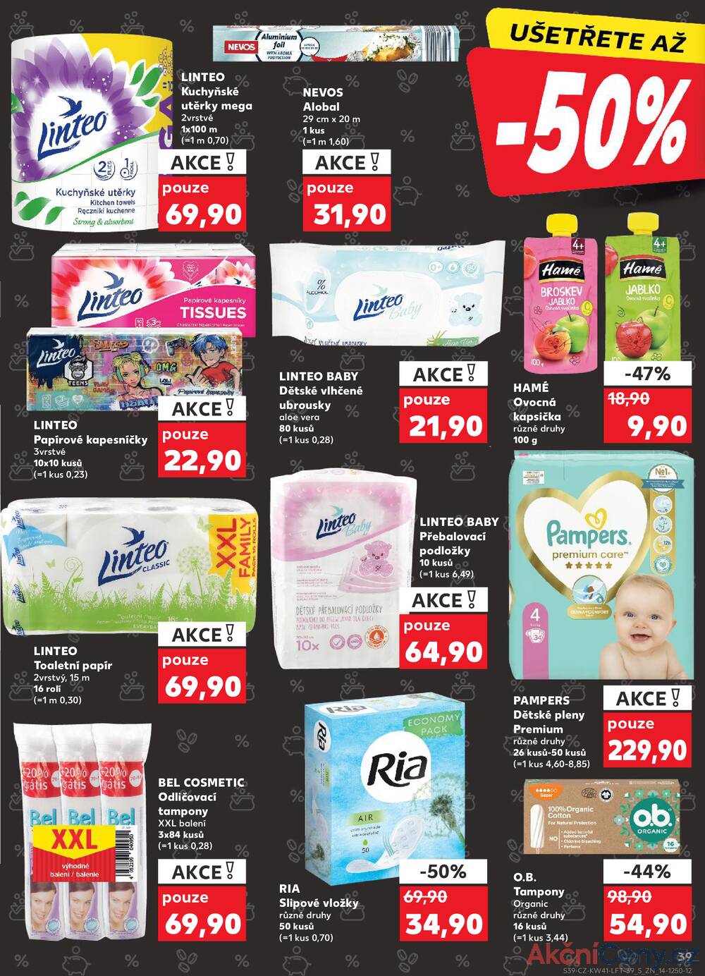 Leták Kaufland - Kaufland 8.10. - 14.10. - Kaufland - Brandýs nad Labem - strana 39
