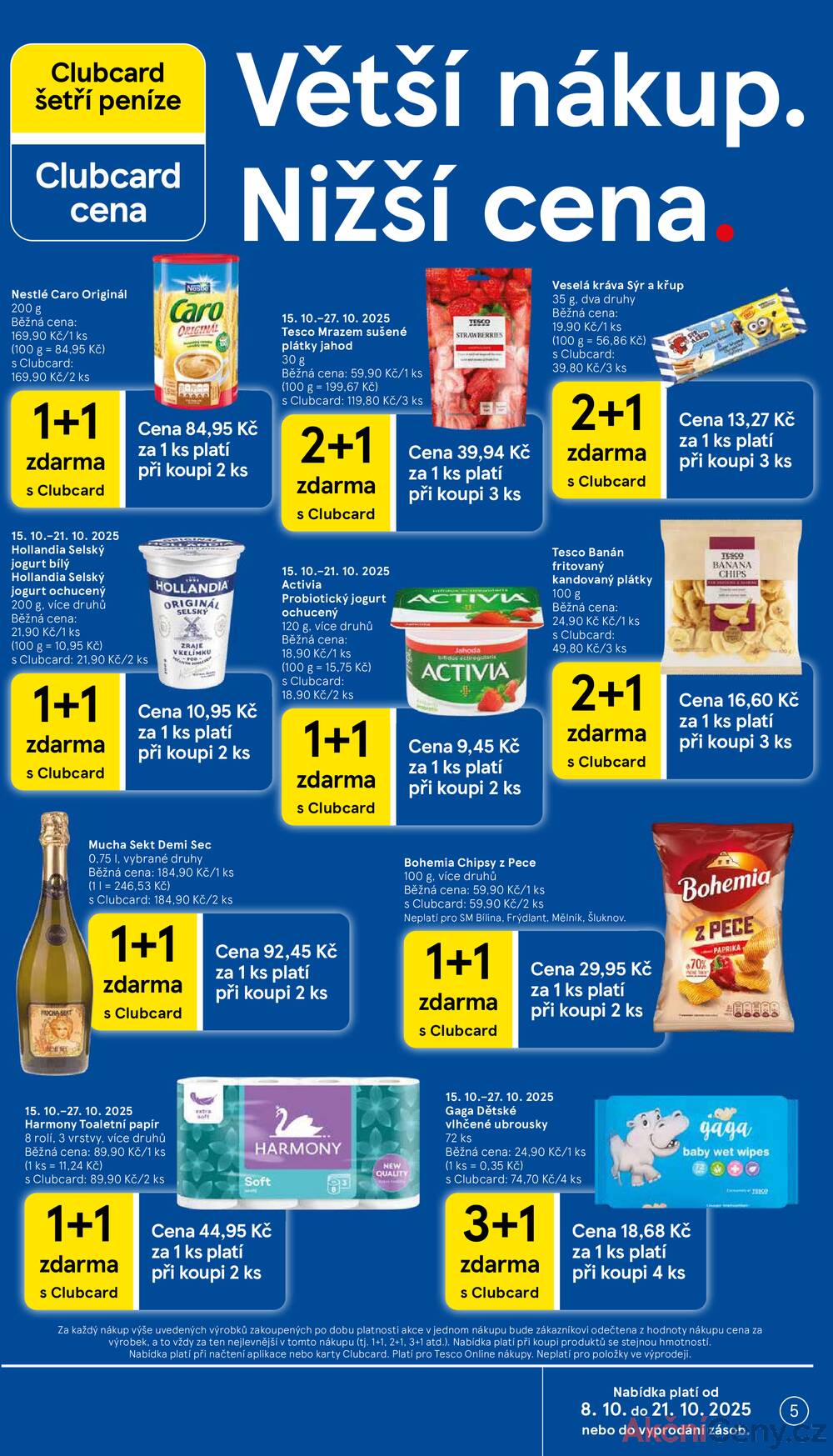 Leták Tesco - Tesco malé hypermarkety od 15.10. do 21.10.2025 - strana 5 Leták Tesco - Tesco malé hypermarkety od 15.10. do 21.10.2025 - strana 5