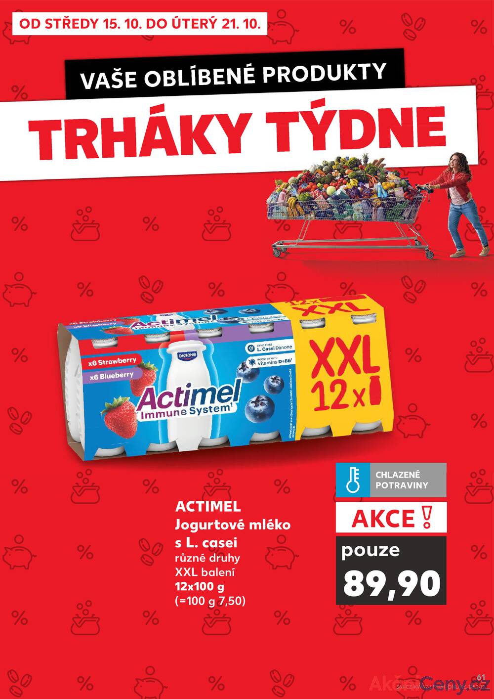 Leták Kaufland - Kaufland 15.10. - 21.10. - Kaufland - Prachatice - strana 61