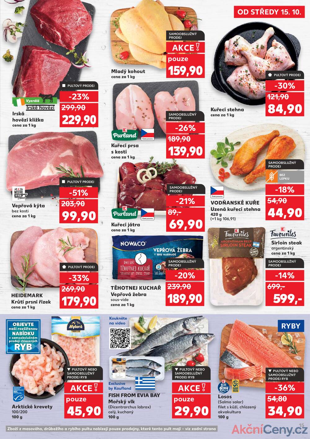 Leták Kaufland - Kaufland 15.10. - 21.10. - Kaufland - Domažlice - strana 15