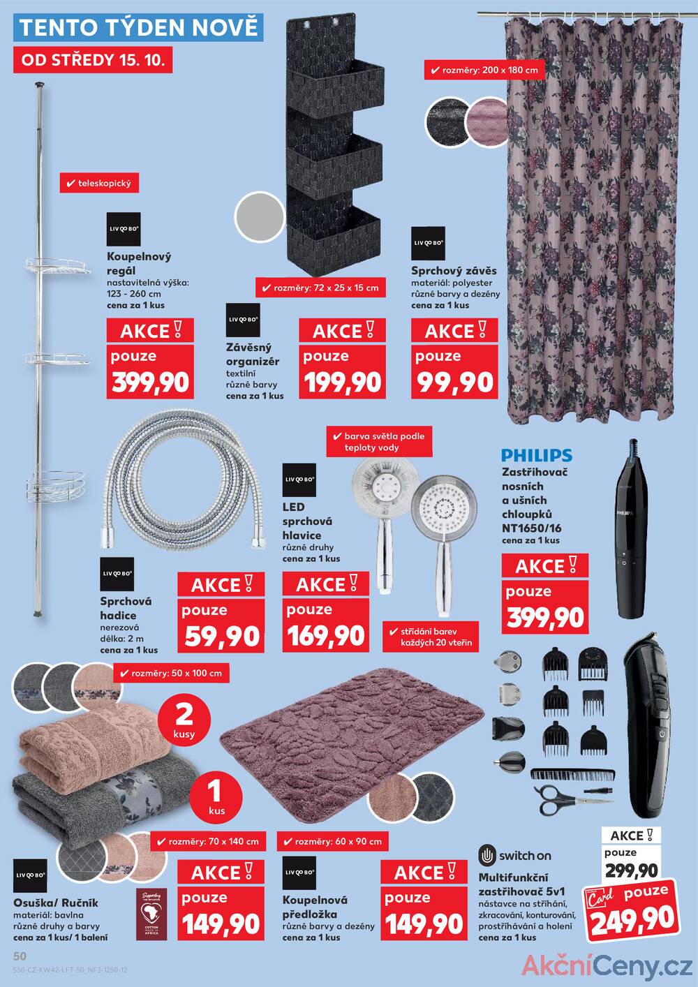 Leták Kaufland - Kaufland 15.10. - 21.10. - Kaufland - Domažlice - strana 50