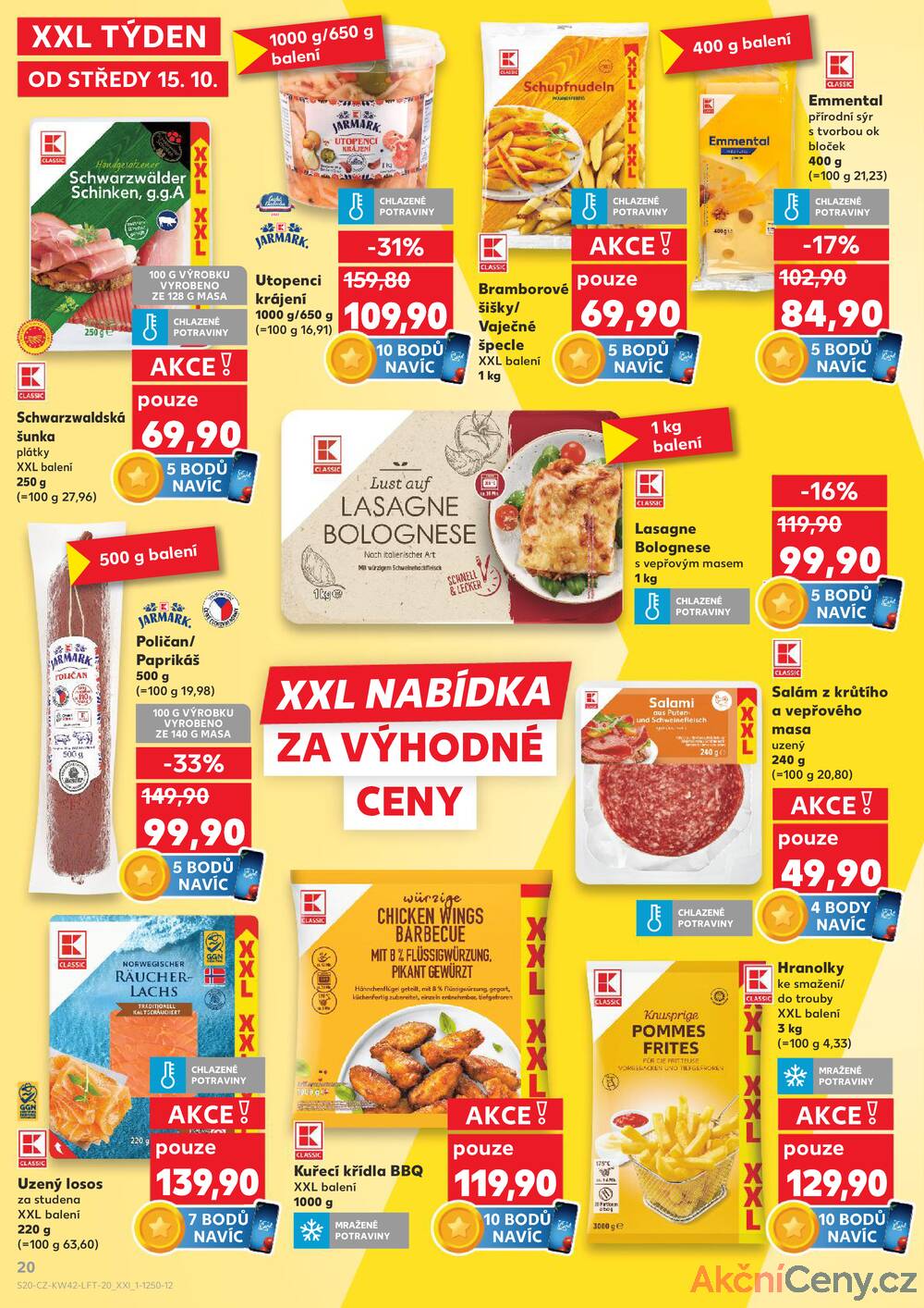 Leták Kaufland - Kaufland 15.10. - 21.10. - Kaufland - Trutnov - strana 20