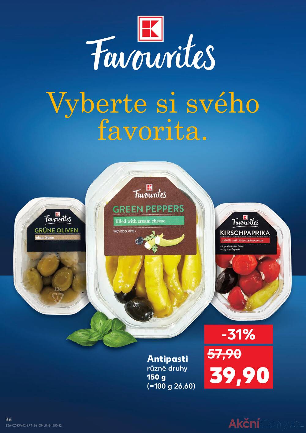 Leták Kaufland - Kaufland 15.10. - 21.10. - Kaufland - Třinec - Lyžbice - strana 36