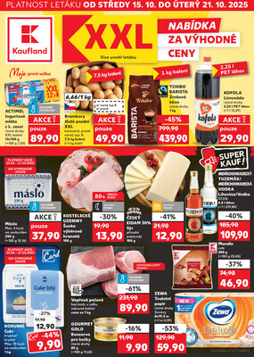 Leták Kaufland 15.10. - 21.10. - Kaufland - Třinec - Lyžbice