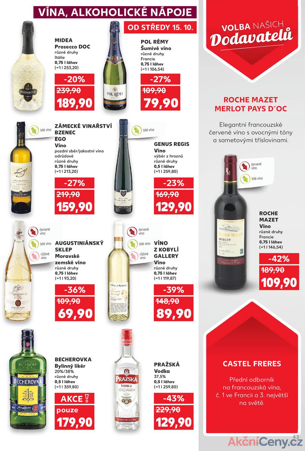 Leták Kaufland - Kaufland 15.10. - 21.10. - Kaufland - Orlová - strana 43