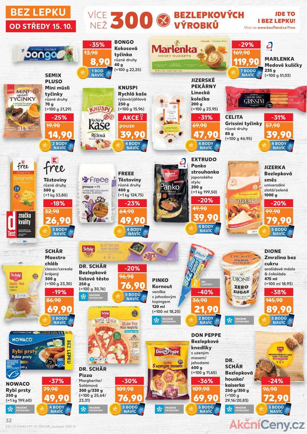 Leták Kaufland - Kaufland 15.10. - 21.10. - Kaufland - Liberec (Dr. M. Horákové) - strana 32