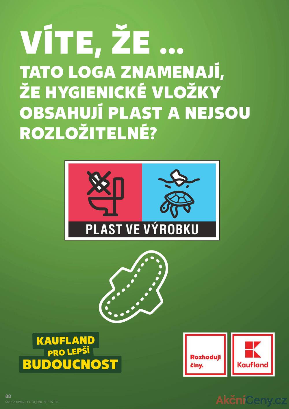 Leták Kaufland - Kaufland 15.10. - 21.10. - Kaufland - Liberec (Dr. M. Horákové) - strana 88