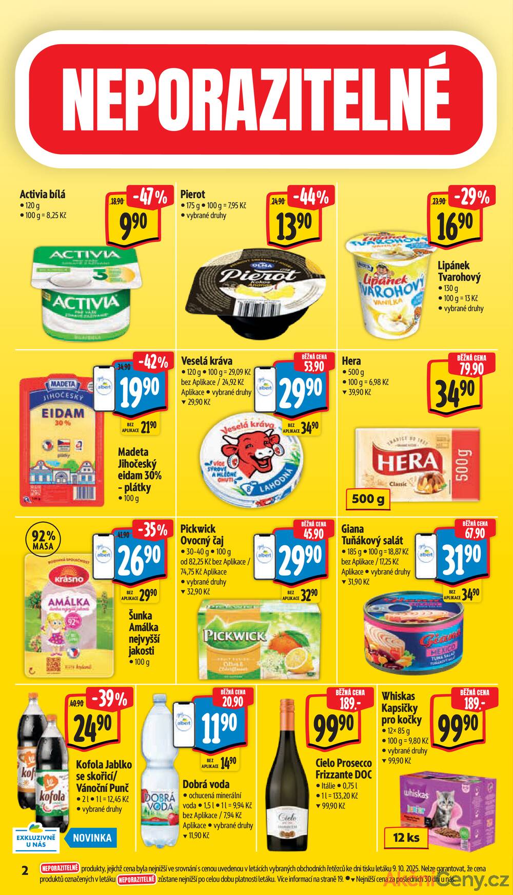 Leták Albert - Albert Supermarket od 15.10. do 21.10.2025 - strana 2 Leták Albert - Albert Supermarket od 15.10. do 21.10.2025 - strana 2