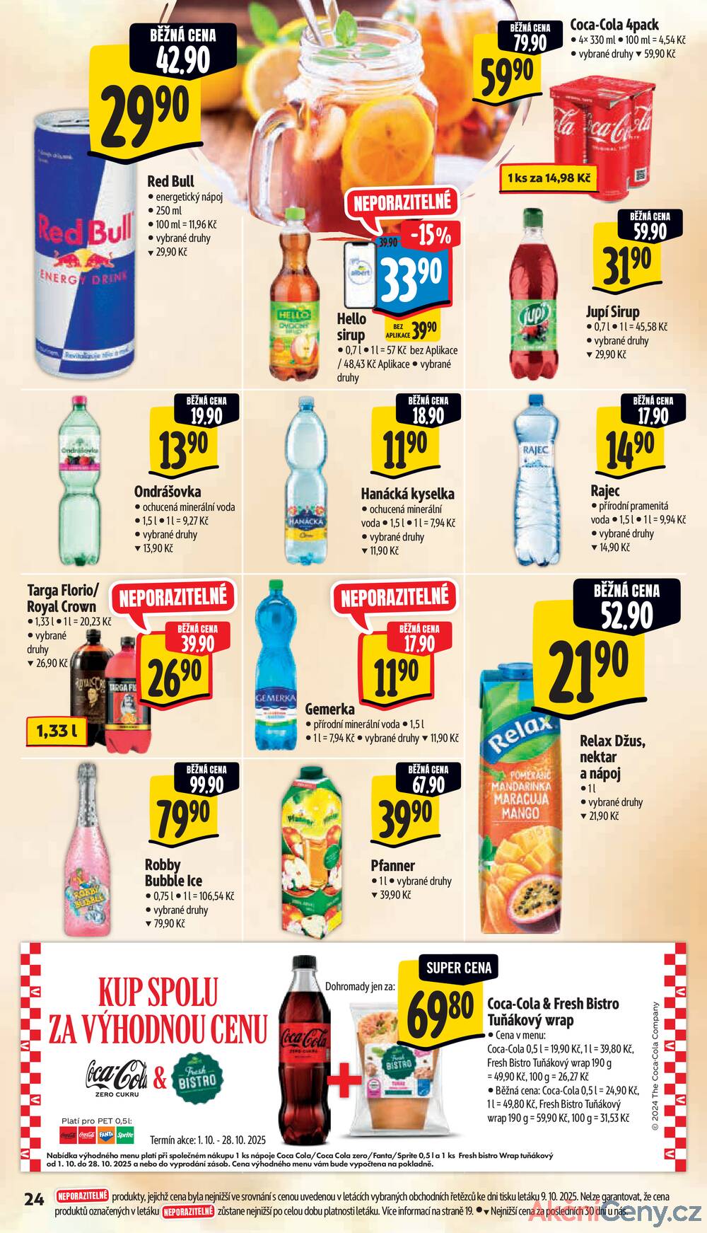 Leták Albert - Albert Supermarket Jihomoravský od 15.10. do 21.10.2025 - strana 33
