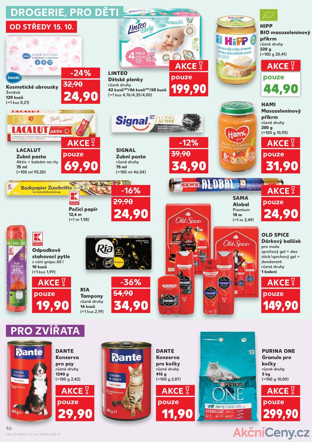 Leták Kaufland - Kaufland 15.10. - 21.10. - Kaufland - Kroměříž - strana 46