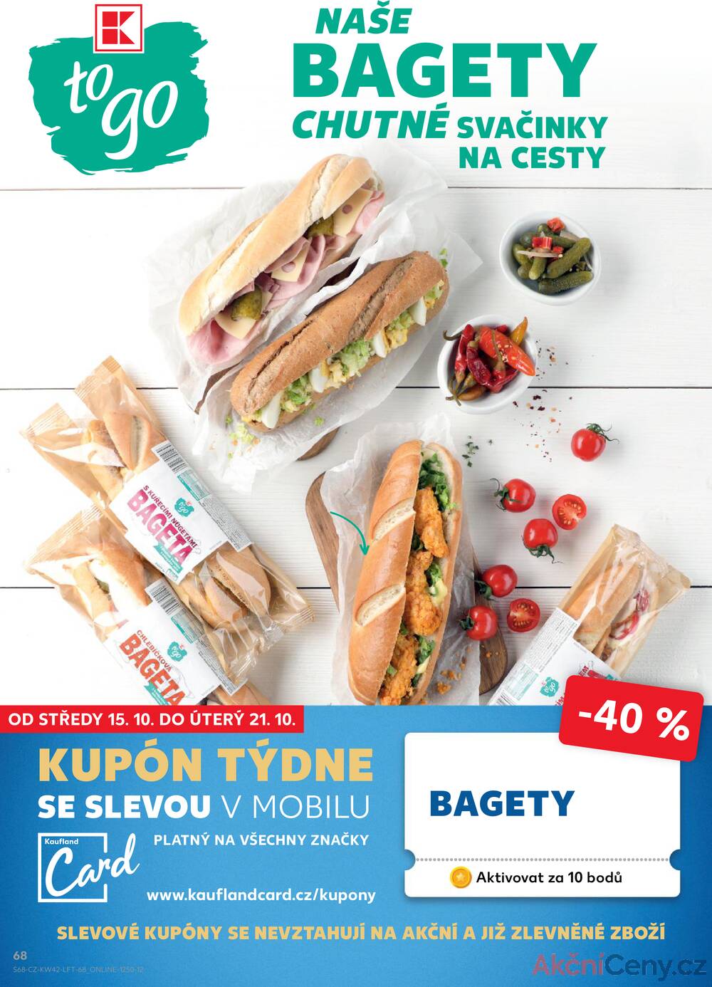 Leták Kaufland - Kaufland 15.10. - 21.10. - Kaufland - Kroměříž - strana 68