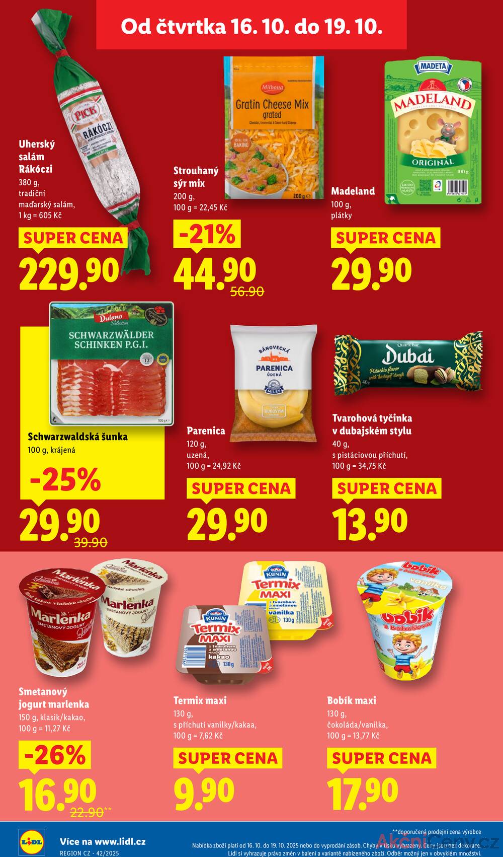 Leták Lidl - Lidl Čtvrtek od 16.10. do 19.10.2025 - strana 14