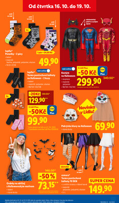 Lidl Čtvrtek od 16.10. do 19.10.2025