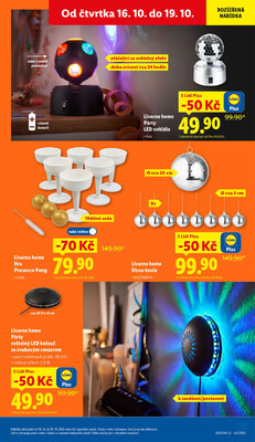 Lidl Čtvrtek od 16.10. do 19.10.2025