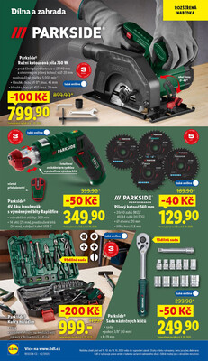 Lidl Čtvrtek od 16.10. do 19.10.2025