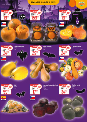 Leták Akční leták Globus 15.10. - 21.10.2025 - Globus Praha - Zličín