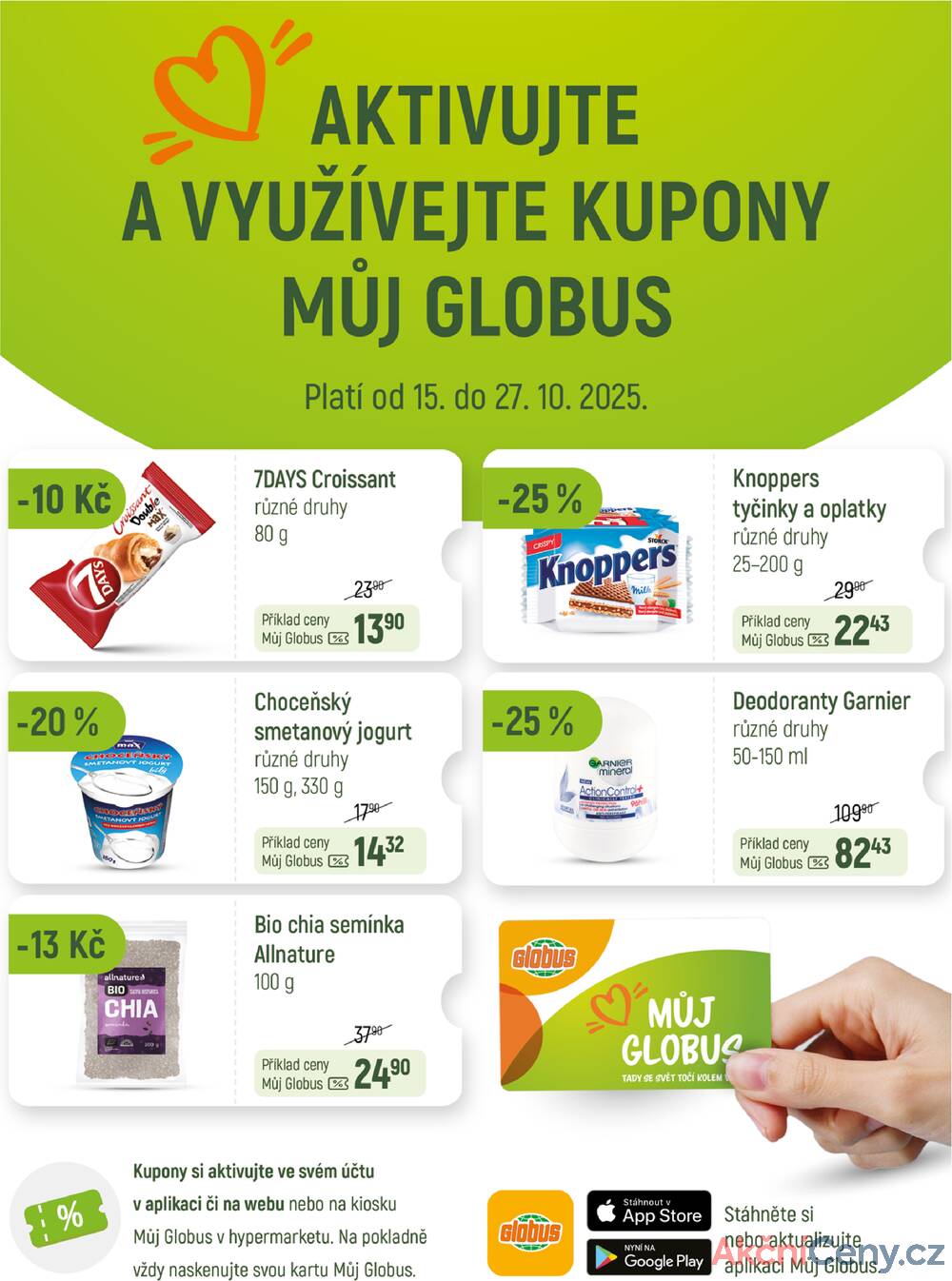 Leták Globus - Akční leták Globus 15.10. - 21.10.2025 - Globus Olomouc - strana 2