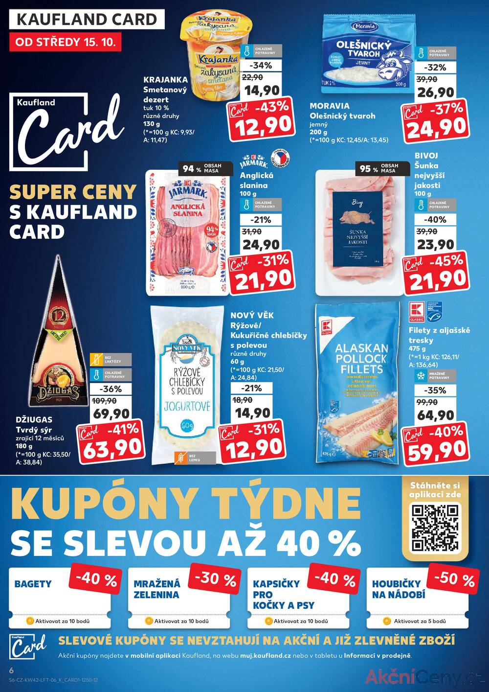 Leták Kaufland - Kaufland 15.10. - 21.10. - Kaufland - Šternberk - strana 6