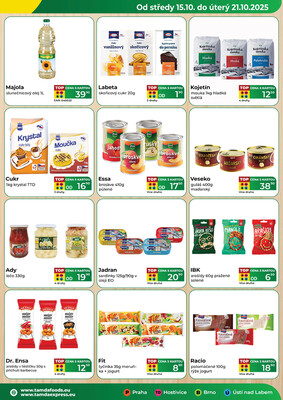 Tamda Foods od 15.10. do 21.10.2025