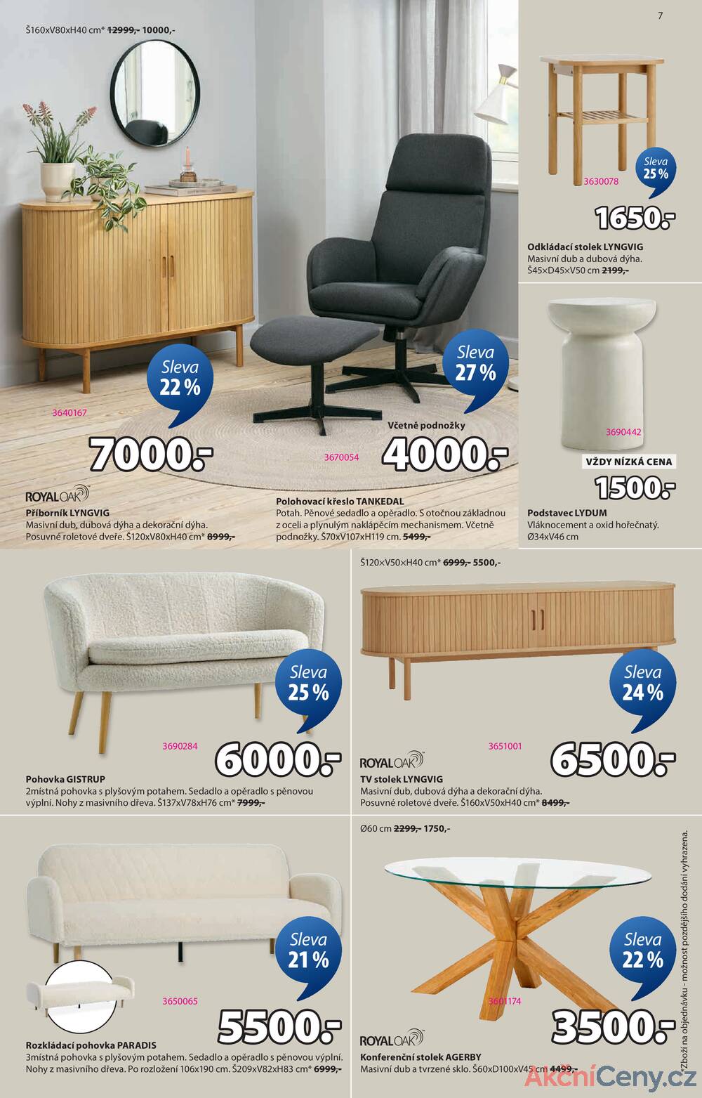 Leták Jysk
platný do 23.11.2025 - strana 7