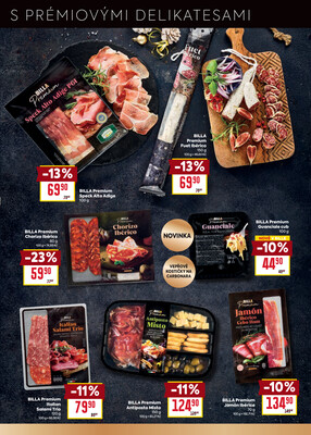 Billa Premium od 22.10. do 31.12.2025