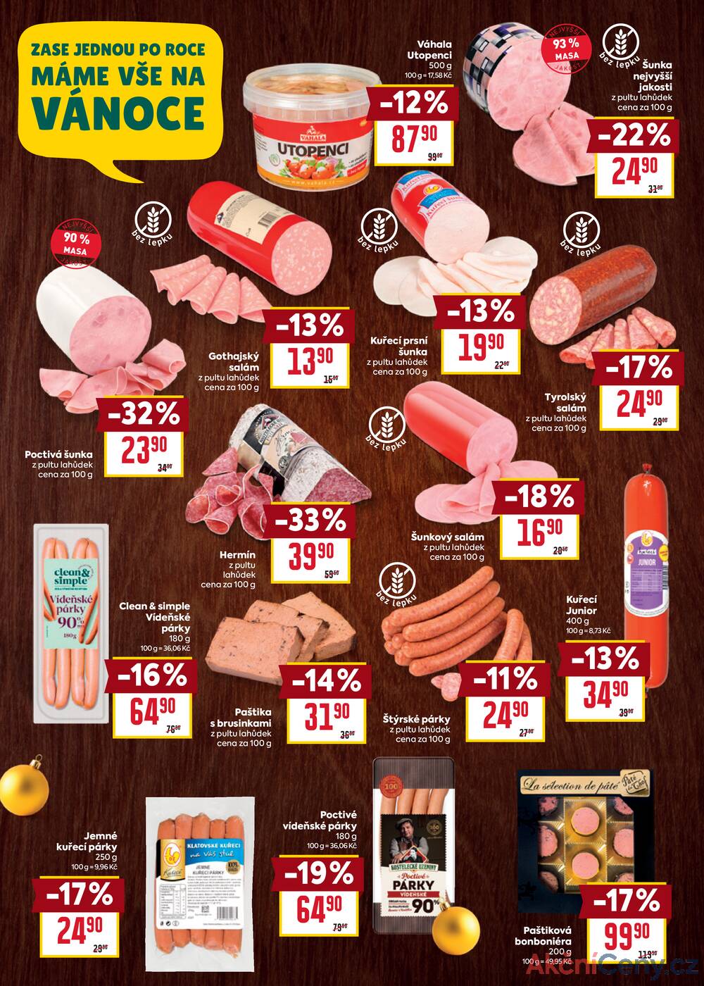 Leták Billa - Billa katalog Vánoce od 22.10. do 11.11.2025 - strana 4 Leták Billa - Billa katalog Vánoce od 22.10. do 11.11.2025 - strana 4