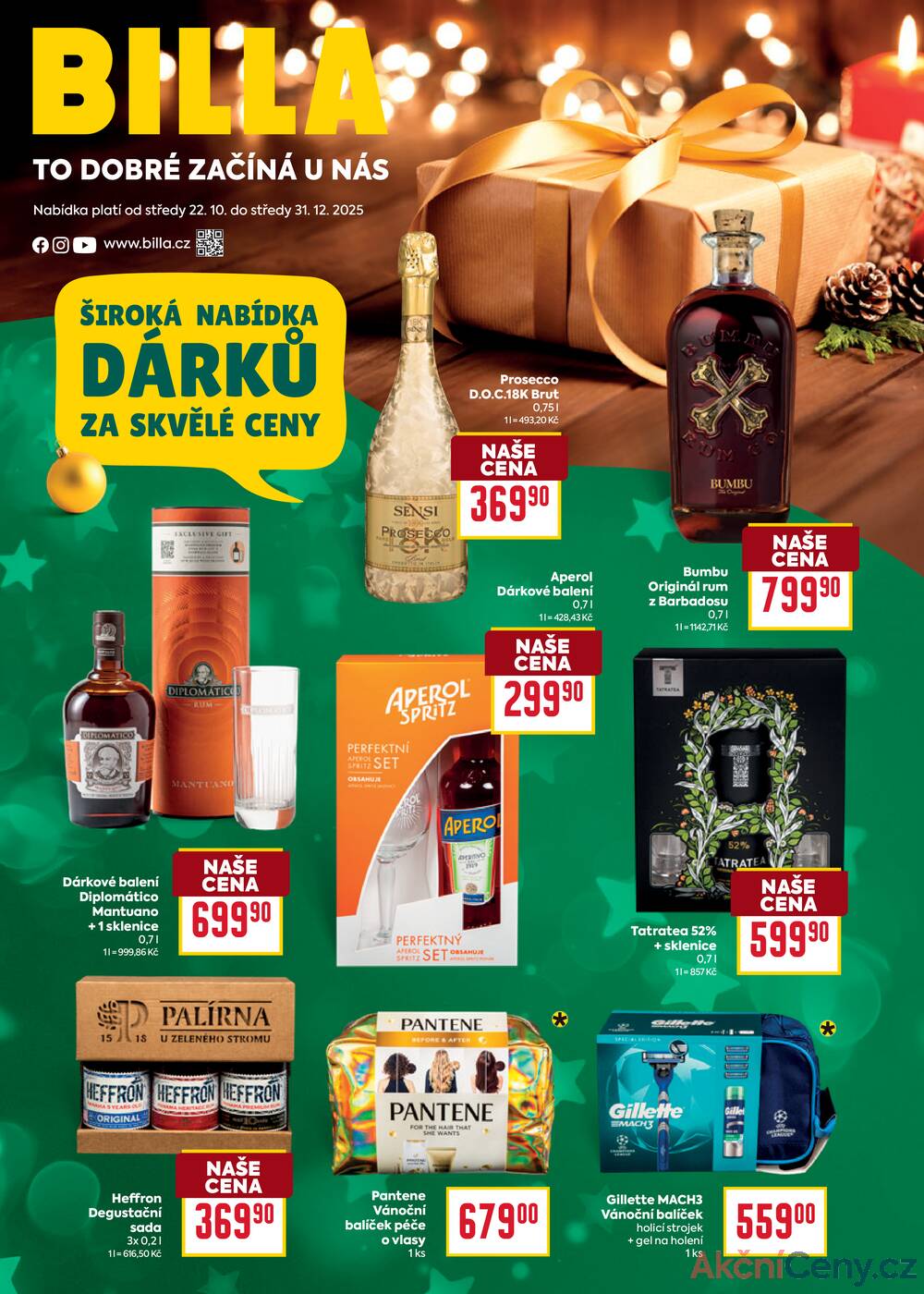 Leták Billa - Billa katalog Vánoce II. od 22.10. do 31.12.2025 - strana 1 Leták Billa - Billa katalog Vánoce II. od 22.10. do 31.12.2025 - strana 1