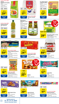 Tesco supermarkety od 22.10. do 28.10.2025