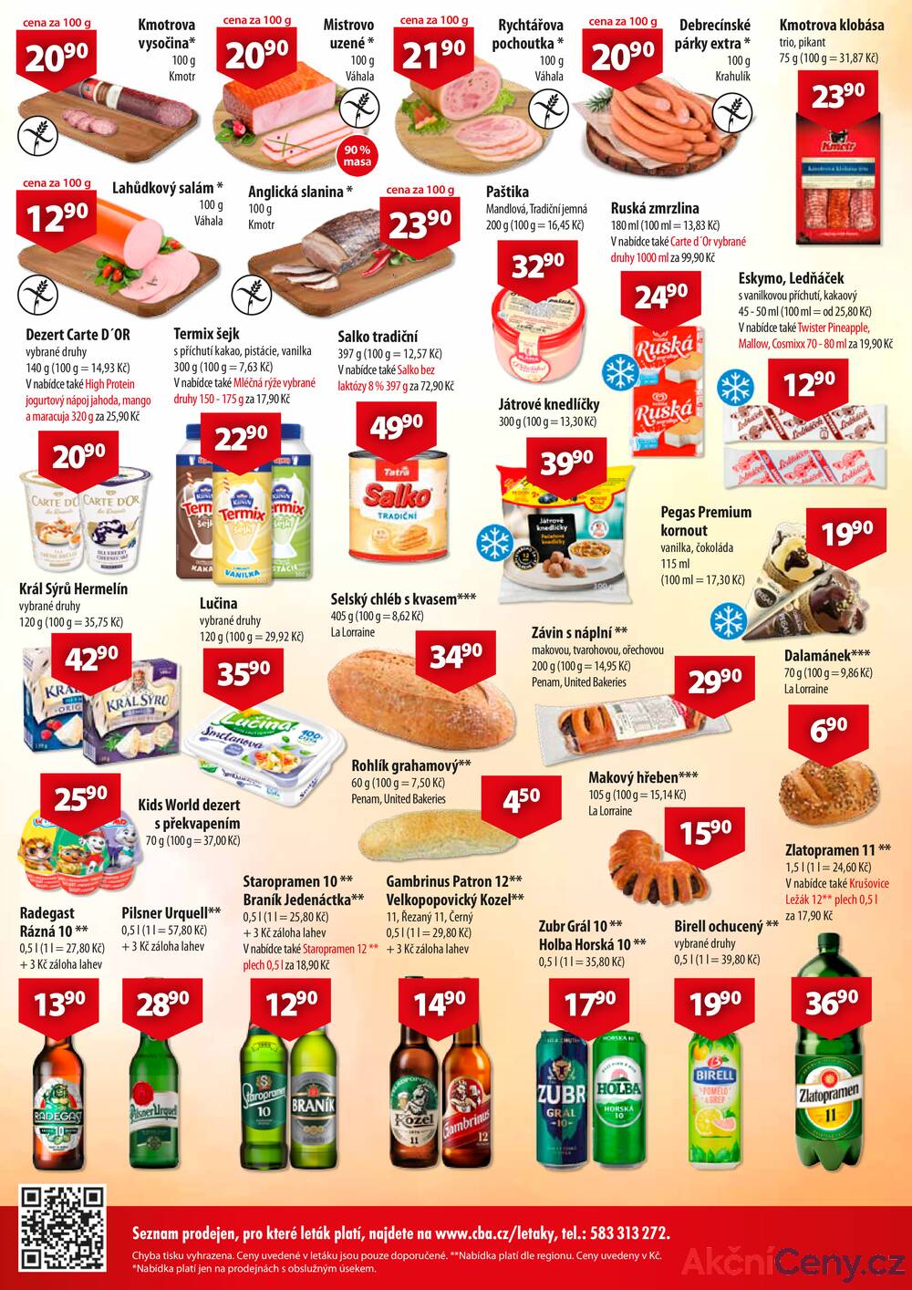 Leták CBA - CBA Market od 29.10. do 9.11.2025 - strana 2 Leták CBA - CBA Market od 29.10. do 9.11.2025 - strana 2