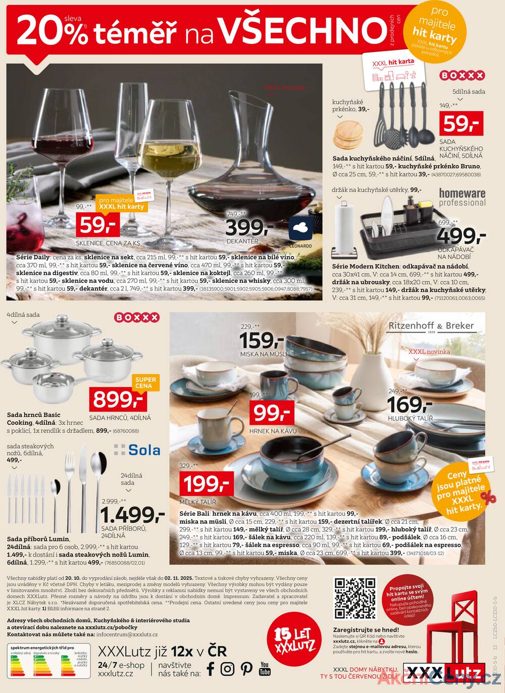 Leták XXXLutz - XXXLutz od 20.10. do 2.11.2025 - strana 12 Leták XXXLutz - XXXLutz od 20.10. do 2.11.2025 - strana 12