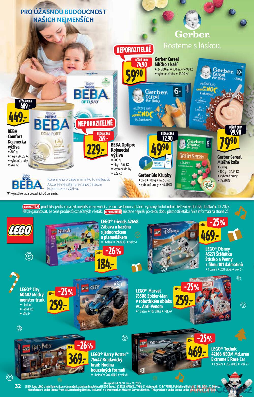 Leták Albert - Albert Hypermarket katalog Brand od 22.10. do 4.11.2025 - strana 32 Leták Albert - Albert Hypermarket katalog Brand od 22.10. do 4.11.2025 - strana 32