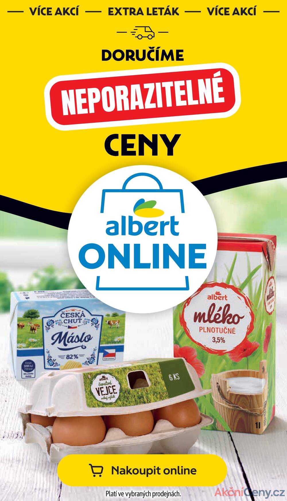 Leták Albert - Albert Supermarket Jihomoravský od 22.10. do 27.10.2025 - strana 45 Leták Albert - Albert Supermarket Jihomoravský od 22.10. do 27.10.2025 - strana 45
