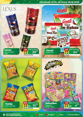 Tamda Foods od 22.10. do 28.10.2025