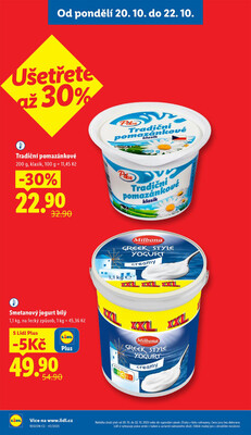 Lidl od 20.10. do 22.10.2025