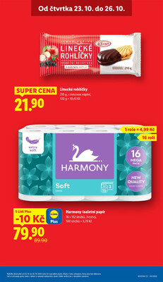 Lidl Čtvrtek od 23.10. do 26.10.2025