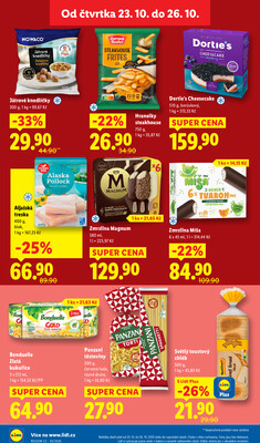 Lidl Čtvrtek od 23.10. do 26.10.2025