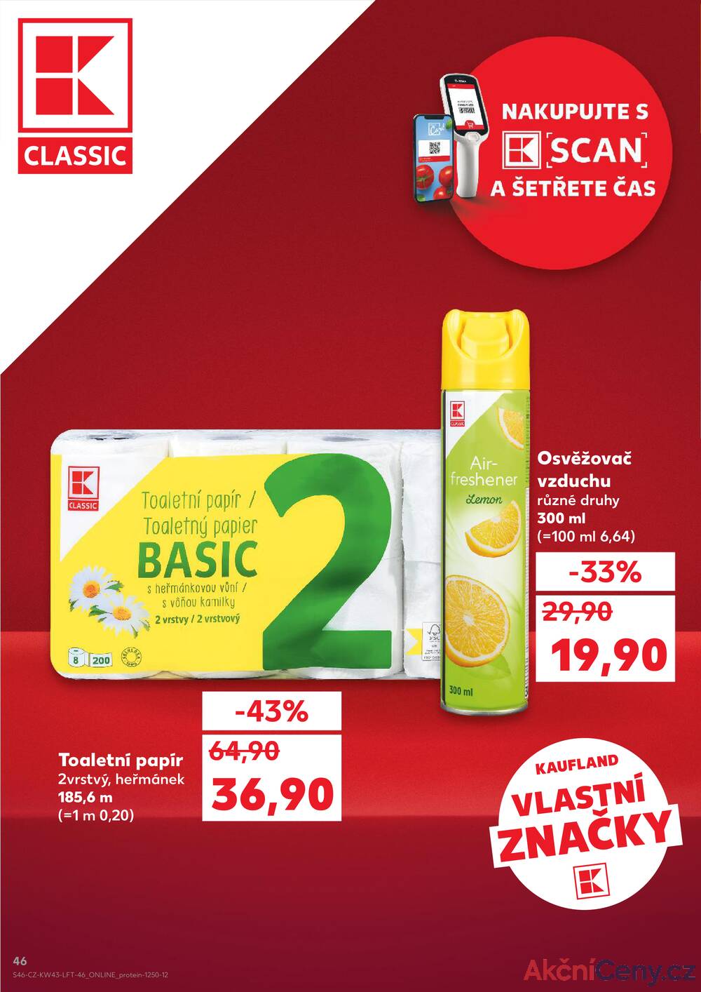 Leták Kaufland - Kaufland 22.10. - 27.10. - Kaufland - Praha 12 (Modřany) - strana 46