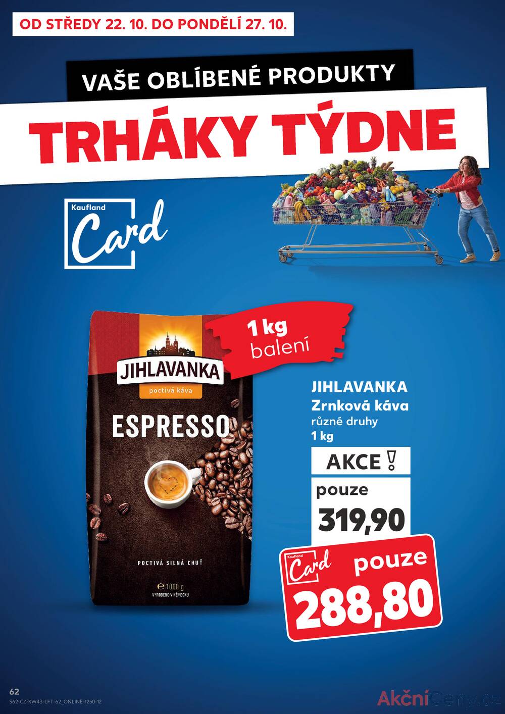 Leták Kaufland - Kaufland 22.10. - 27.10. - Kaufland - Beroun - strana 62