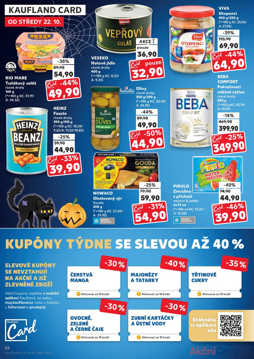 Leták Kaufland - Kaufland 22.10. - 27.10. - Kaufland - Jindřichův Hradec - strana 26