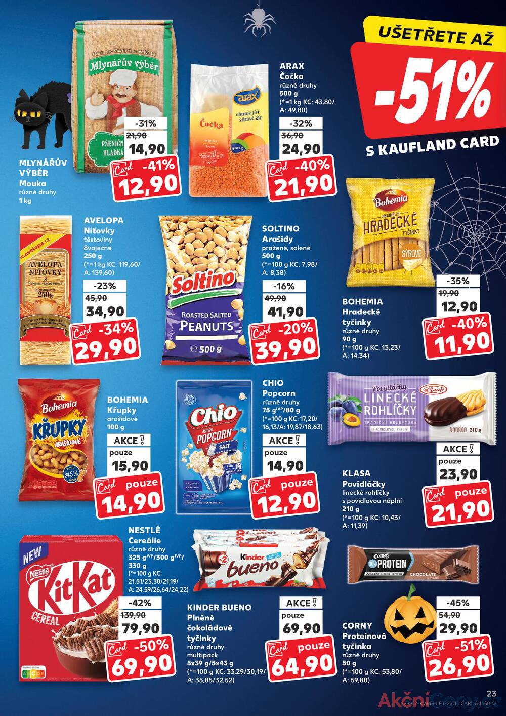 Leták Kaufland - Kaufland 22.10. - 27.10. - Kaufland - Bohumín - strana 23