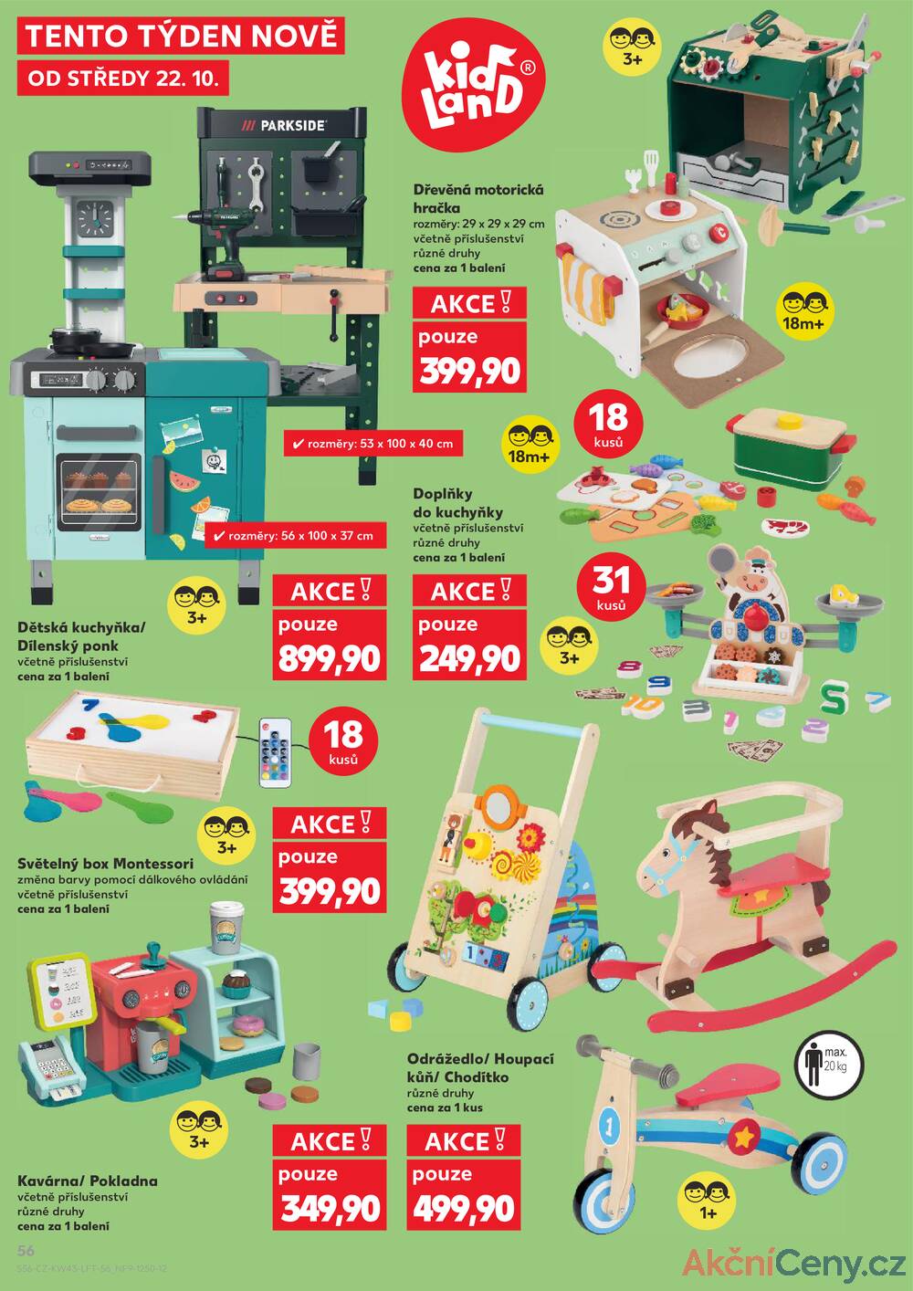 Leták Kaufland - Kaufland 22.10. - 27.10. - Kaufland - Bohumín - strana 56