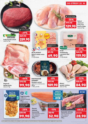 Kaufland 22.10. - 27.10. - Kaufland - Bohumín