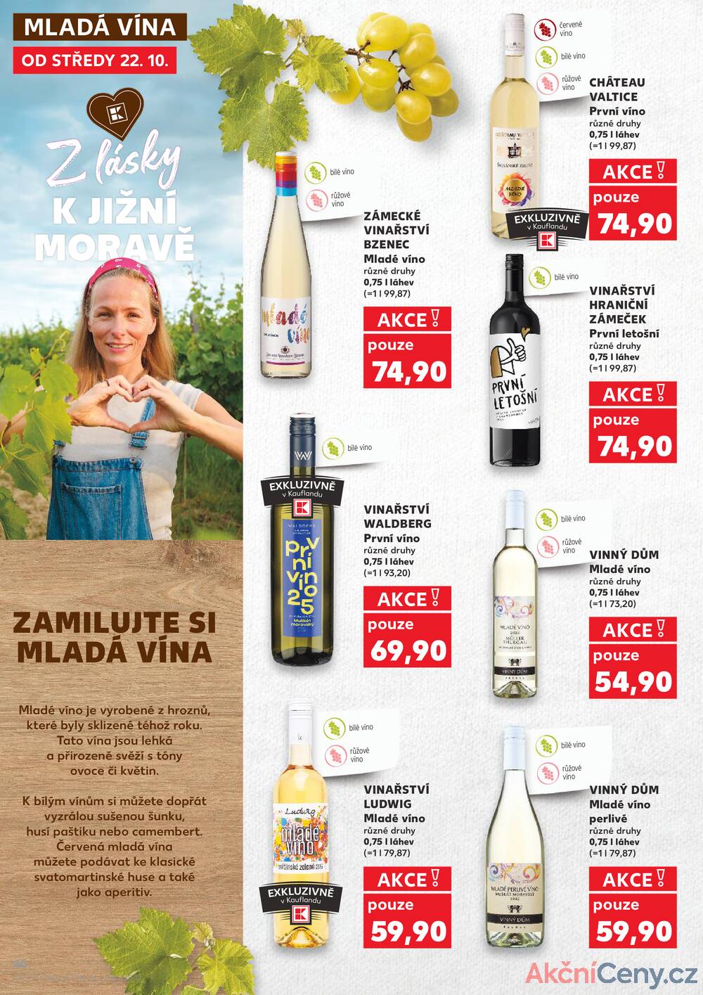 Leták Kaufland - Kaufland 22.10. - 27.10. - Kaufland - Prostějov (Okružní ulice) - strana 40