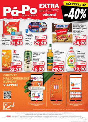Kaufland 22.10. - 27.10. - Kaufland - Prostějov (Okružní ulice)